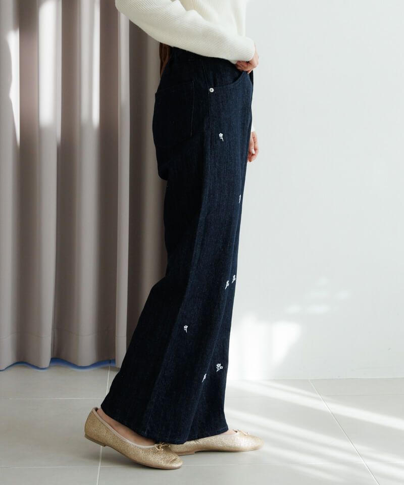 40%OFF】snow flower denim～ｽﾉｰﾌﾗﾜｰﾃﾞﾆﾑ | flower／フラワー公式通販