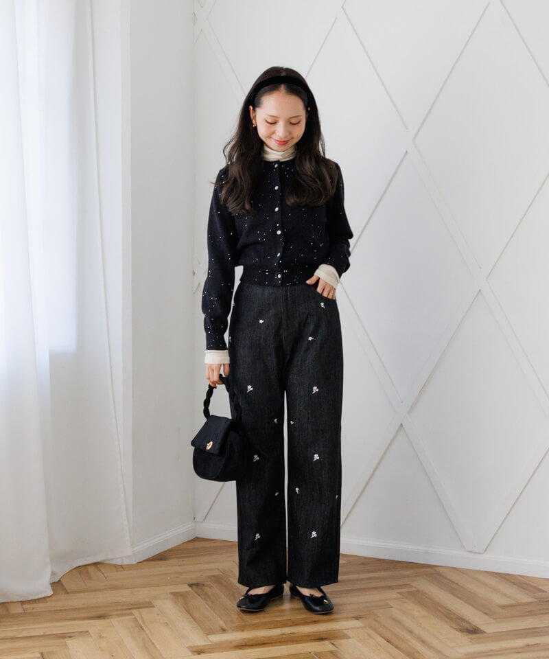40%OFF】snow flower denim～ｽﾉｰﾌﾗﾜｰﾃﾞﾆﾑ | flower／フラワー公式通販