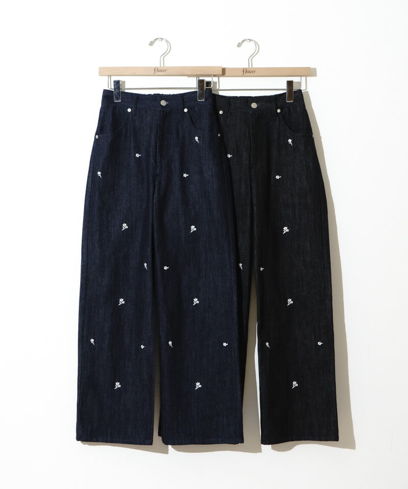 エムズグレイシー♡カタログ掲載　 華やかフラワー柄42 新品と、40サイズデニム 40%OFF】snow flower denim～ｽﾉｰﾌﾗﾜｰﾃﾞﾆﾑ | flower／フラワー公式通販