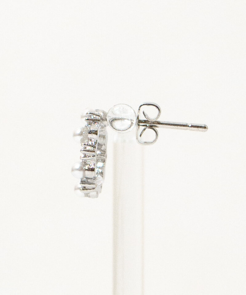 PLOW Wreath Pierce Small pair シルバー925ピアス wreath pierce～ﾘｰｽﾋﾟｱｽ | flower／フラワー公式通販