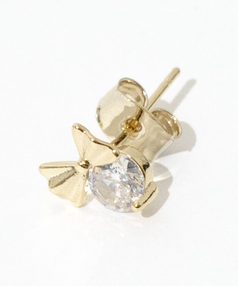 weekend ribbon pierce～ｳｨｰｸｴﾝﾄﾞﾘﾎﾞﾝﾋﾟｱｽ | flower／フラワー公式通販