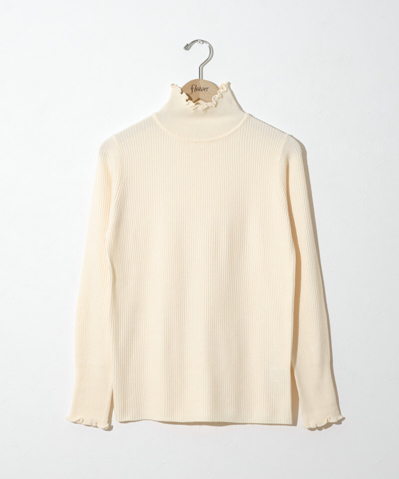 20%OFF】mellow rib turtle～ﾒﾛｳﾘﾌﾞﾀｰﾄﾙ | flower／フラワー公式通販