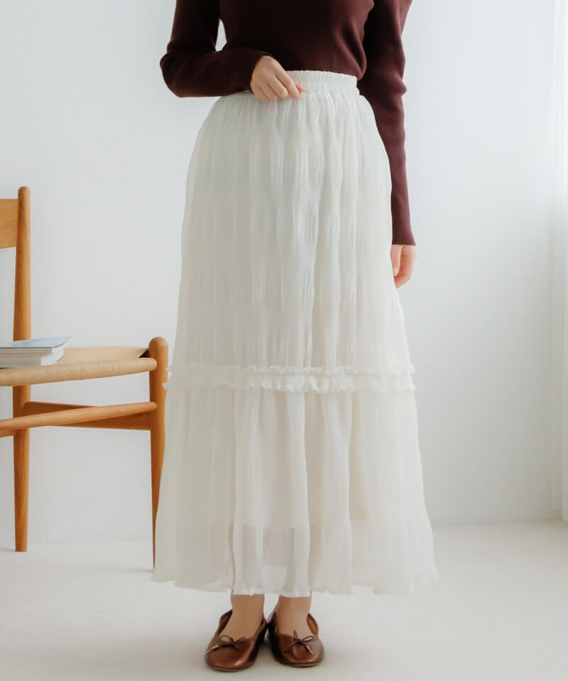 eternal pleats skirt～ｴﾀｰﾅﾙﾌﾟﾘｰﾂｽｶｰﾄ | flower／フラワー公式通販