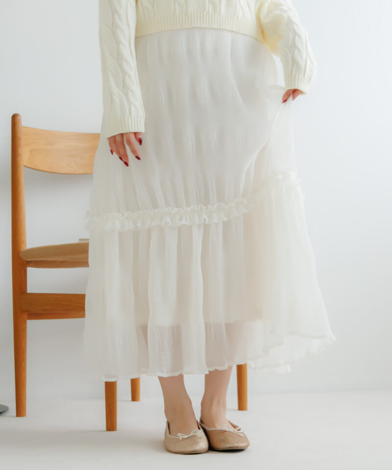eternal pleats skirt～ｴﾀｰﾅﾙﾌﾟﾘｰﾂｽｶｰﾄ | flower／フラワー公式通販