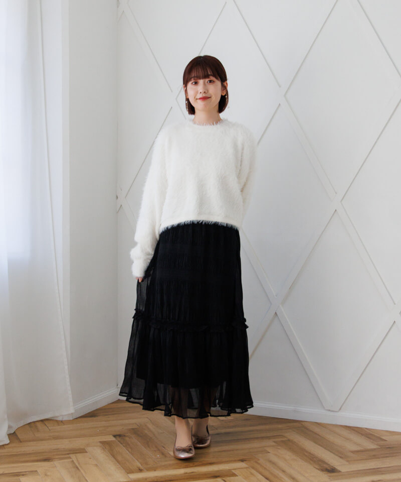 eternal pleats skirt～ｴﾀｰﾅﾙﾌﾟﾘｰﾂｽｶｰﾄ | flower／フラワー公式通販