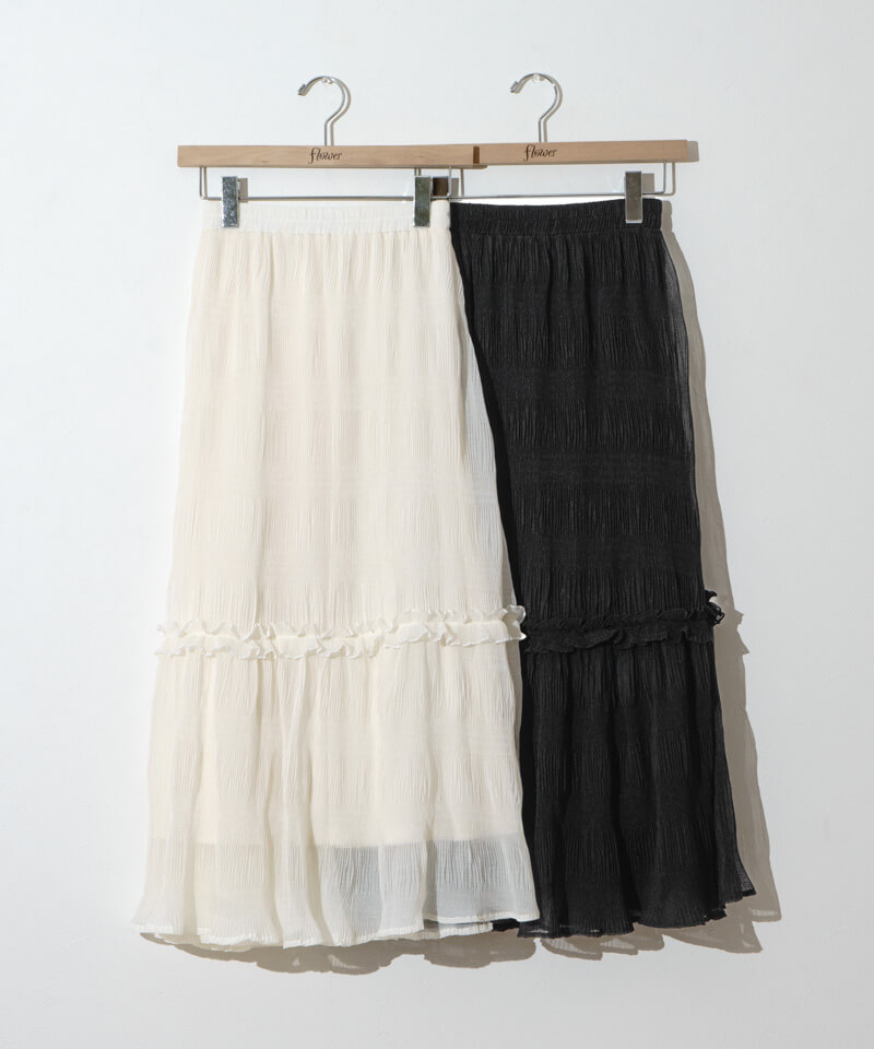 eternal pleats skirt～ｴﾀｰﾅﾙﾌﾟﾘｰﾂｽｶｰﾄ | flower／フラワー公式通販