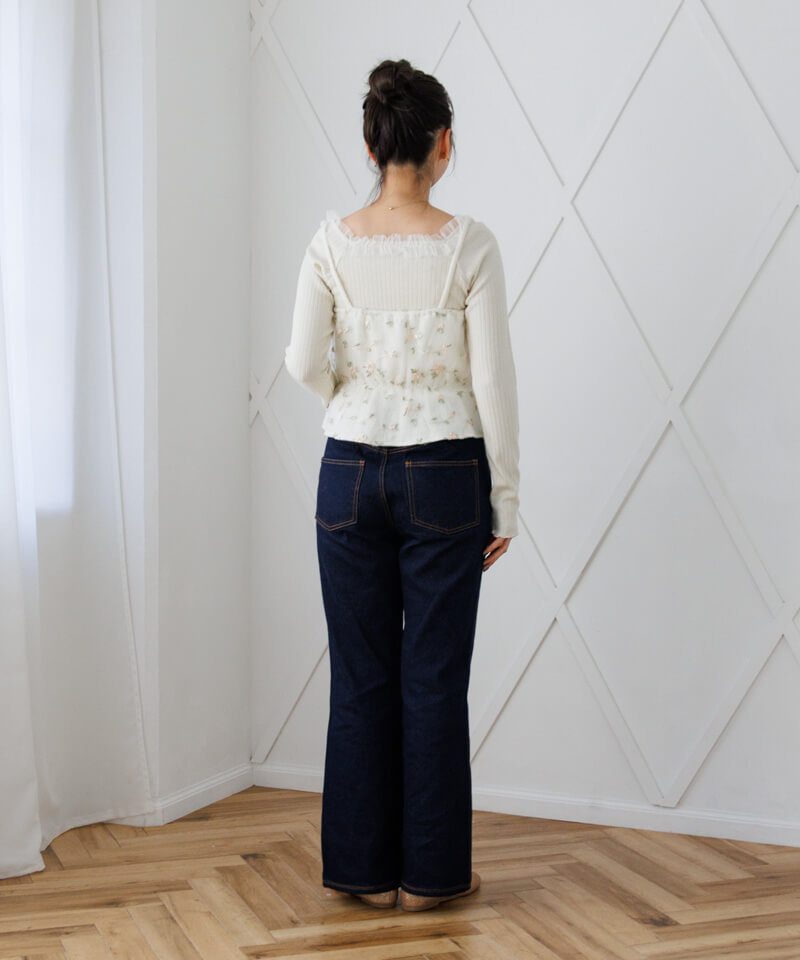 fluffy rosie bustier～ﾌﾗｯﾌｨｰﾛｰｼﾞｰﾋﾞｽﾁｪ | flower／フラワー公式通販