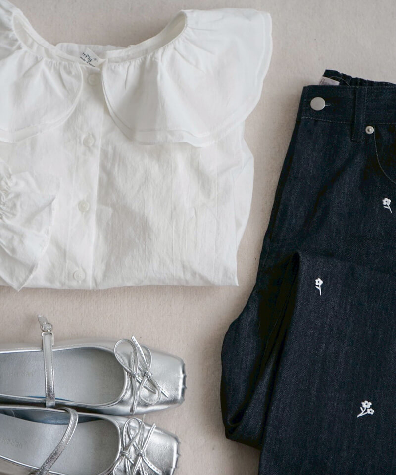 frilly blouse～ﾌﾘﾘｰﾌﾞﾗｳｽ | flower／フラワー公式通販