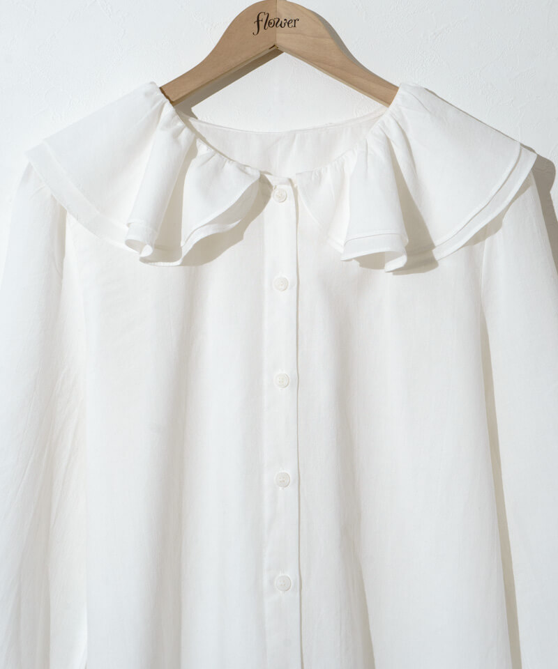 frilly blouse～ﾌﾘﾘｰﾌﾞﾗｳｽ | flower／フラワー公式通販