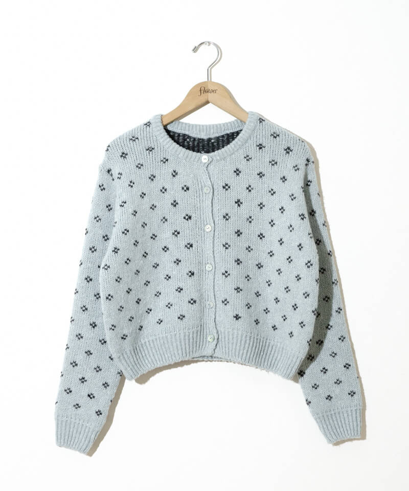 20%OFF】bloom seed cardigan～ﾌﾞﾙｰﾑｼｰﾄﾞｶｰﾃﾞｨｶﾞﾝ | flower／フラワー