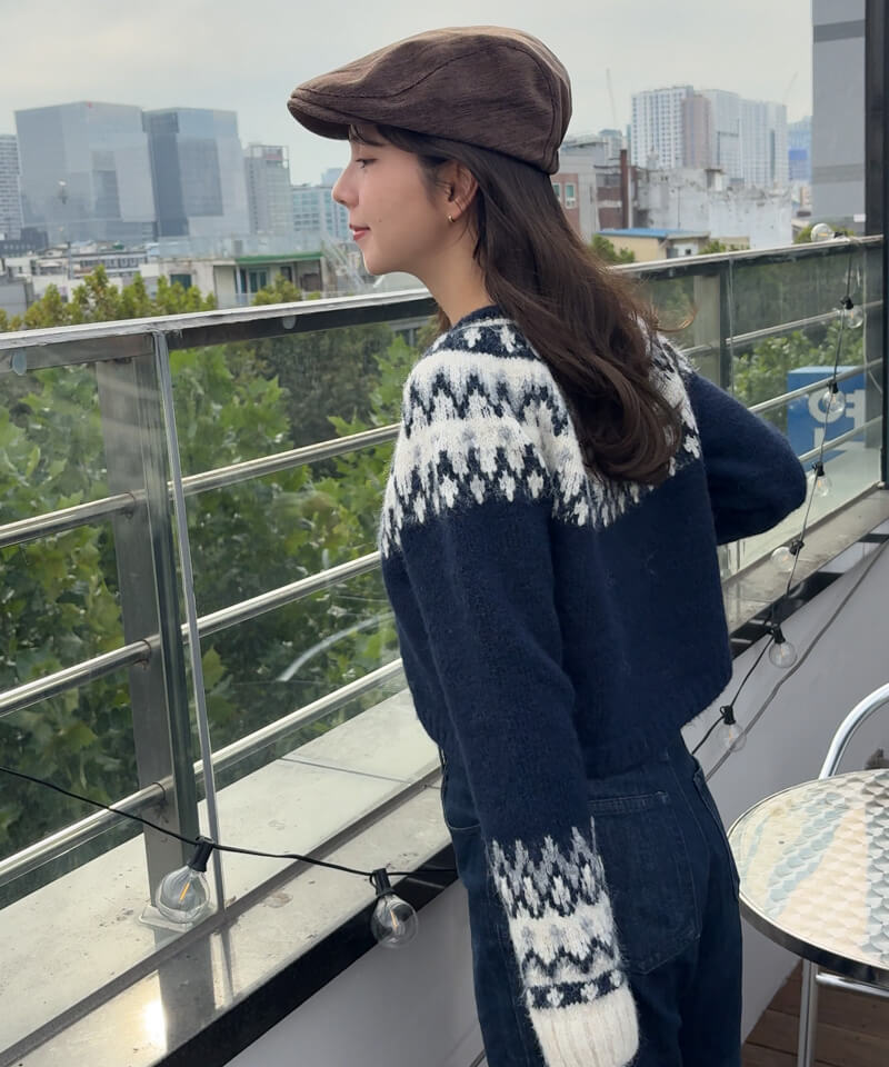 10%OFF】roche nordic cardigan～ﾛｼｭﾉﾙﾃﾞｨｯｸｶｰﾃﾞｨｶﾞﾝ | flower