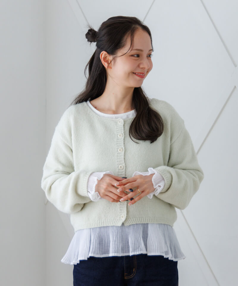 springy color cardigan～ｽﾌﾟﾘﾝｼﾞｰｶﾗｰｶｰﾃﾞｨｶﾞﾝ | flower／フラワー公式通販