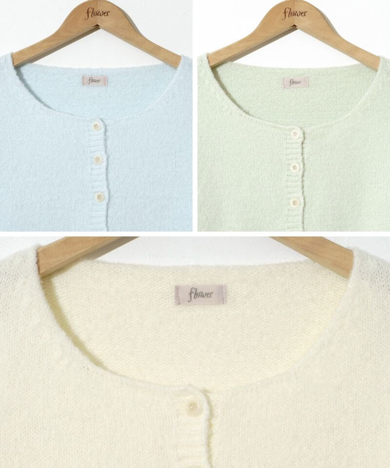 springy color cardigan～ｽﾌﾟﾘﾝｼﾞｰｶﾗｰｶｰﾃﾞｨｶﾞﾝ | flower／フラワー公式通販