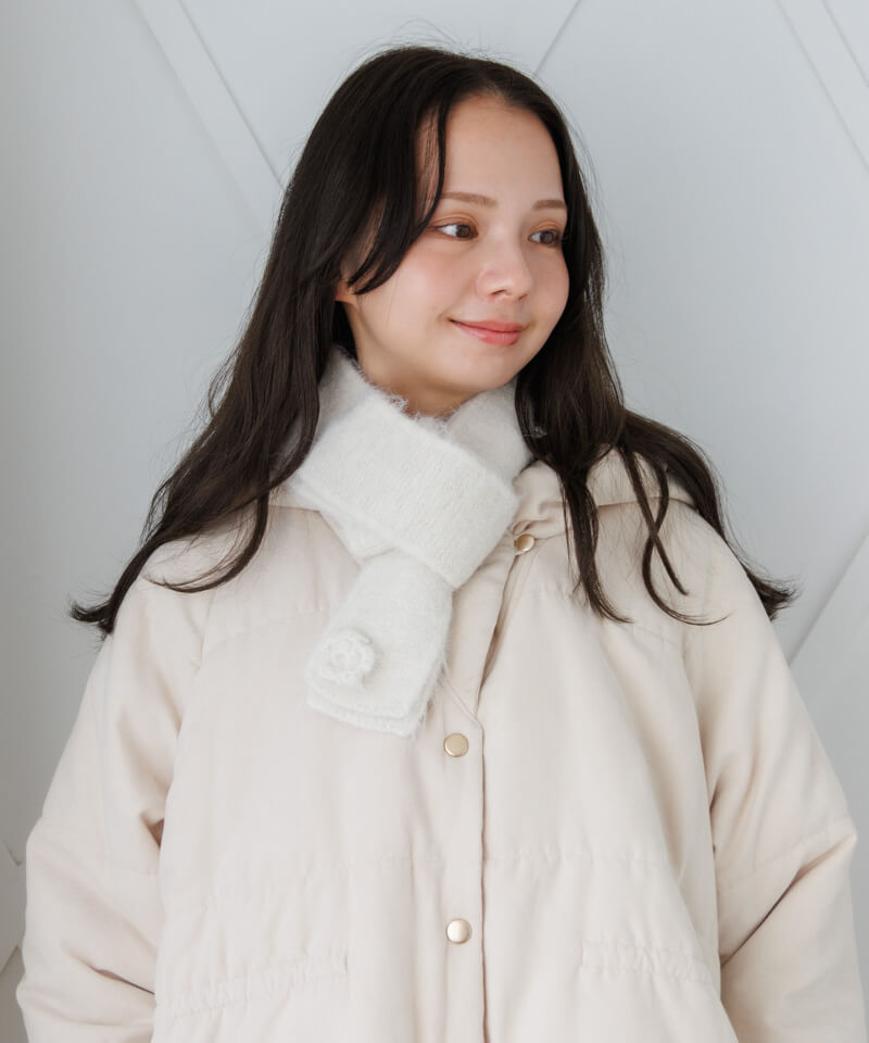 40%OFF】fluffy rose muffler～ﾌﾗｯﾌｨｰﾛｰｽﾞﾏﾌﾗｰ | flower／フラワー公式通販