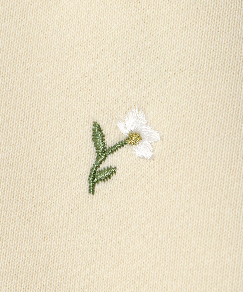 twinkle embroidery sweat～ﾄｩｲﾝｸﾙｴﾝﾌﾞﾛｲﾀﾞﾘｰｽｳｪｯﾄ | flower／フラワー