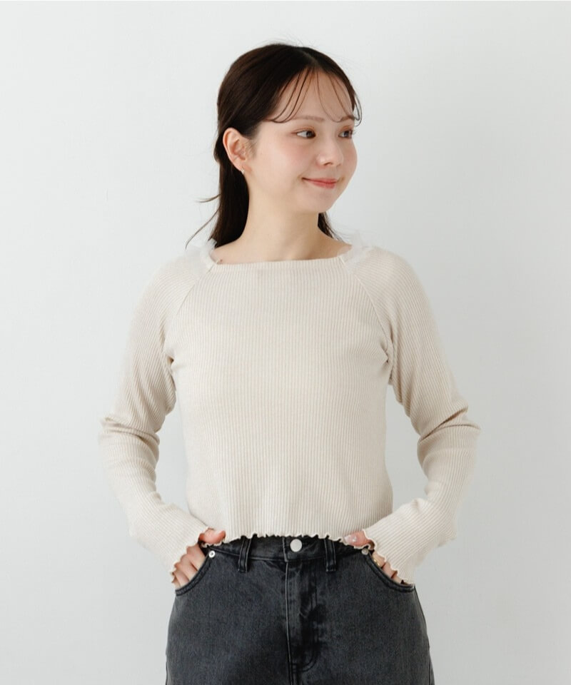 30%OFF】sweet tulle top2～ｽｳｨｰﾄﾁｭｰﾙﾄｯﾌﾟ2 | flower／フラワー公式通販