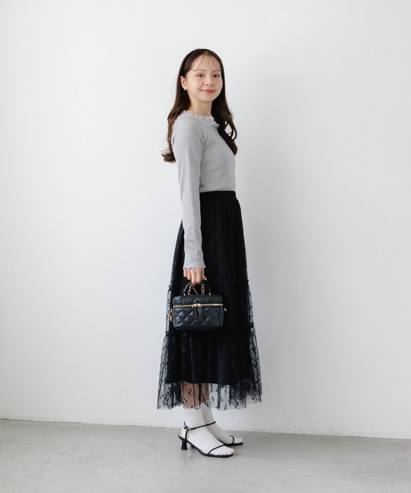 sweet tulle top2～ｽｳｨｰﾄﾁｭｰﾙﾄｯﾌﾟ2 | flower／フラワー公式通販