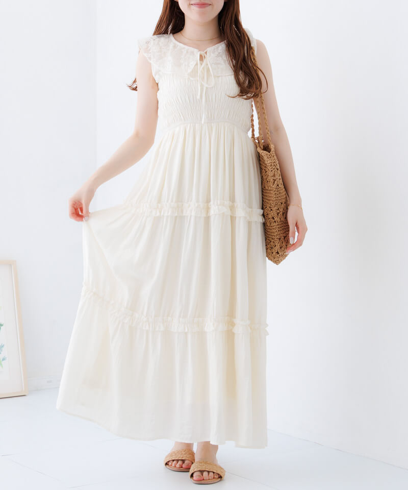 frill tiered onepiece～ﾌﾘﾙﾃｨｱｰﾄﾞﾜﾝﾋﾟｰｽ | flower／フラワー公式通販