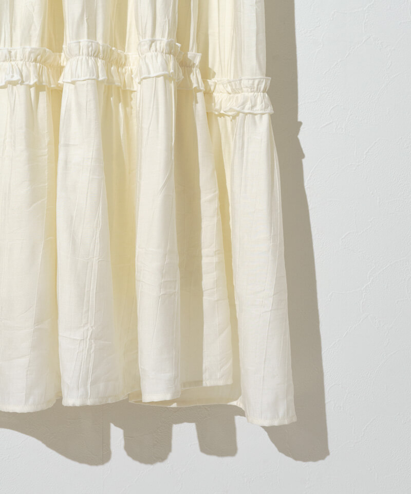frill tiered onepiece～ﾌﾘﾙﾃｨｱｰﾄﾞﾜﾝﾋﾟｰｽ | flower／フラワー公式通販