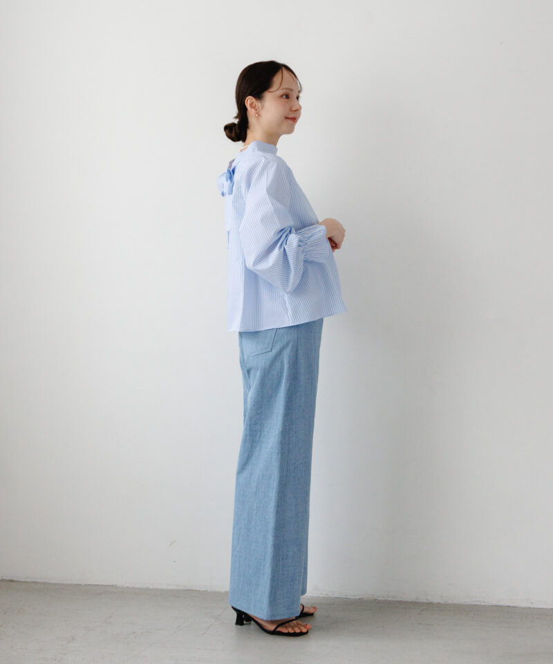 any ribbon blouse～ｴﾆｰﾘﾎﾞﾝﾌﾞﾗｳｽ | flower／フラワー公式通販