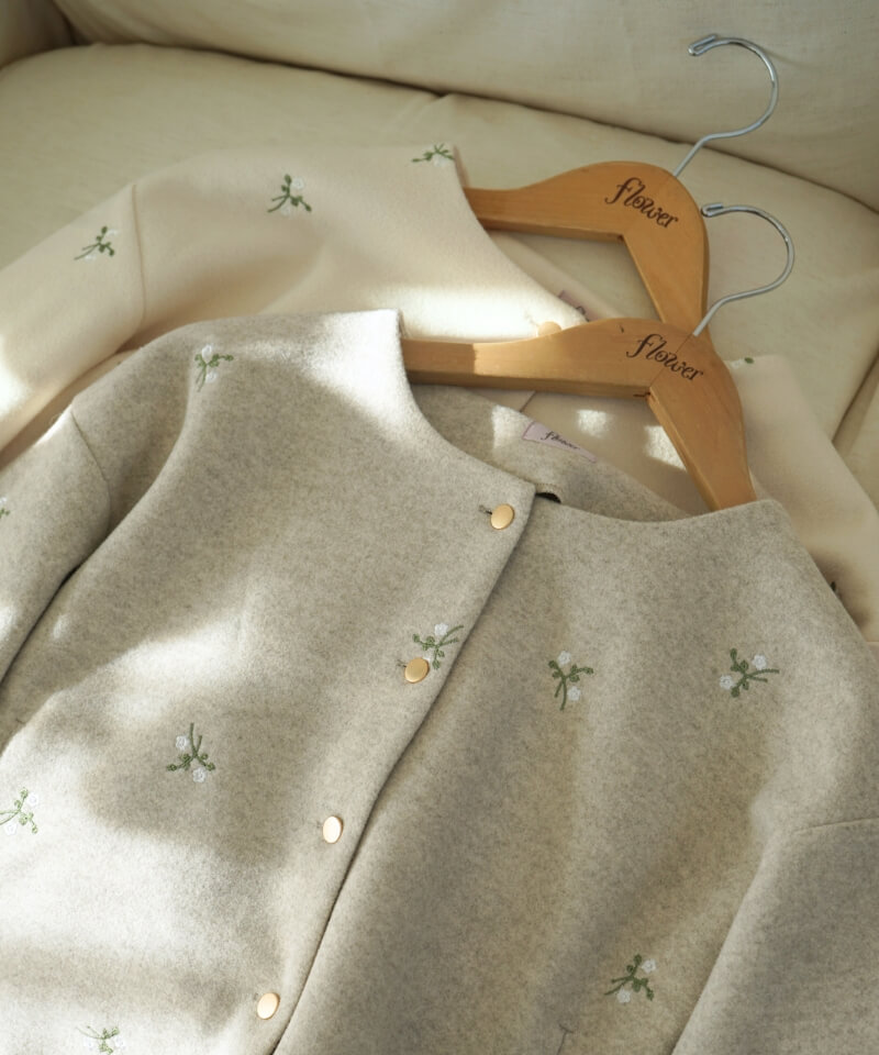 tiny bouquet jacket～ﾀｲﾆｰﾌﾞｰｹｼﾞｬｹｯﾄ | flower／フラワー公式通販