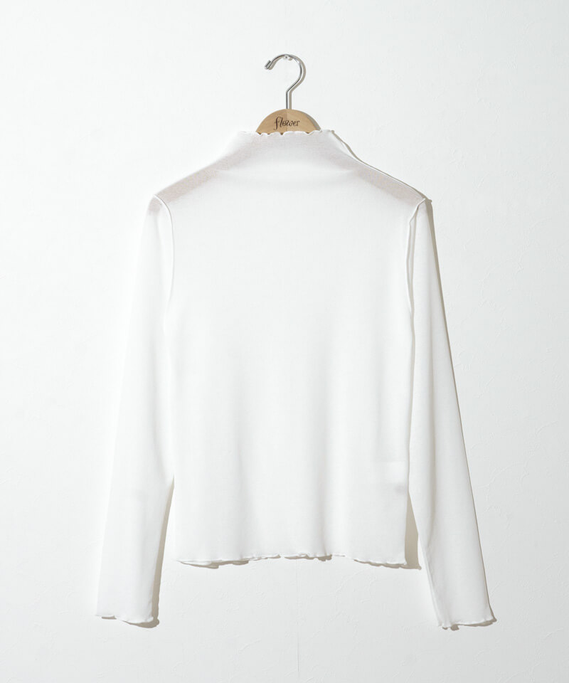 lady sheer L/S～ﾚﾃﾞｨｰｼｱｰﾛﾝｸﾞｽﾘｰﾌﾞ | flower／フラワー公式通販