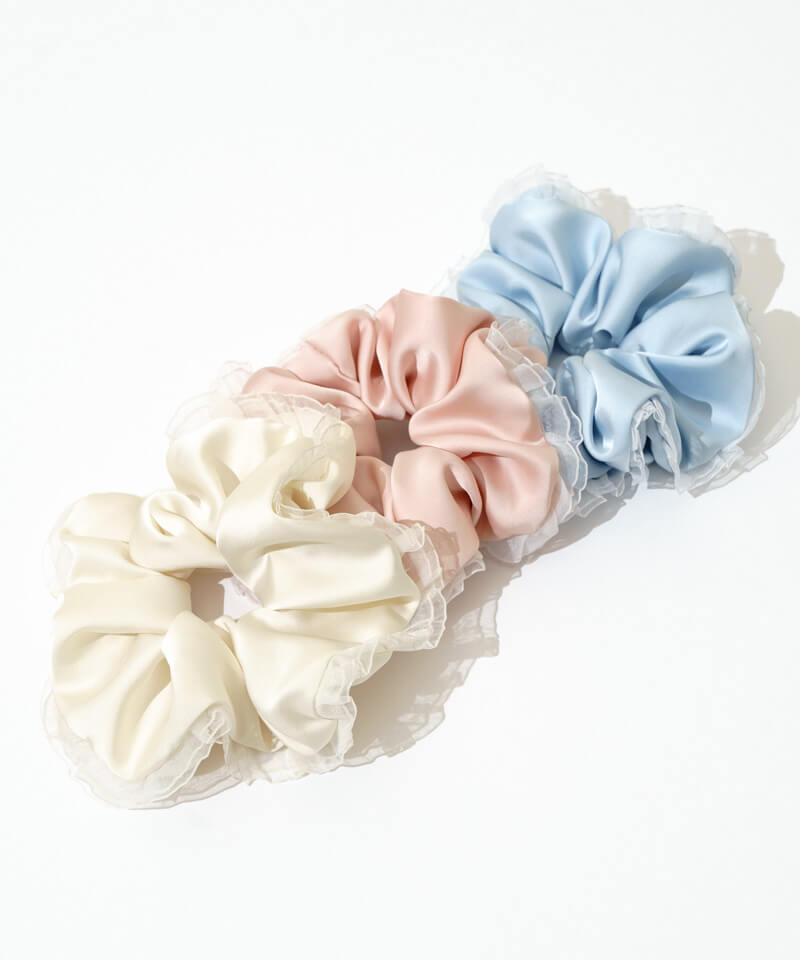 satin tulle chouchou～ｻﾃﾝﾁｭｰﾙｼｭｼｭ | flower／フラワー公式通販