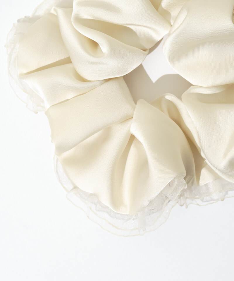 satin tulle chouchou～ｻﾃﾝﾁｭｰﾙｼｭｼｭ | flower／フラワー公式通販