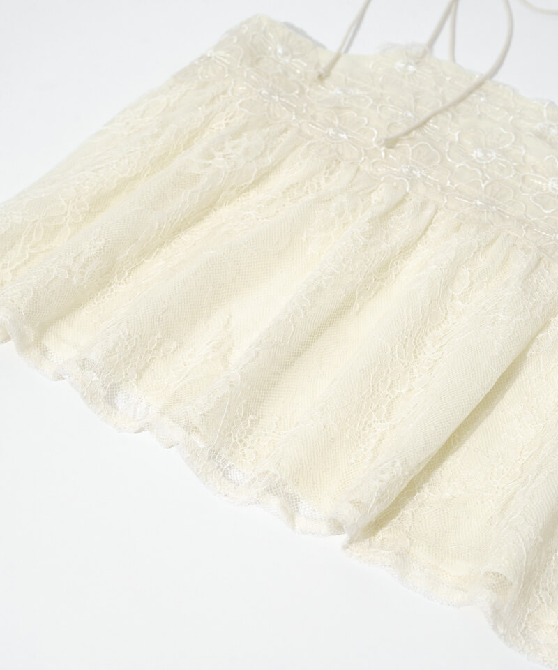 floral lace bustier～ﾌﾛｰﾗﾙﾚｰｽﾋﾞｽﾁｪ | flower／フラワー公式通販