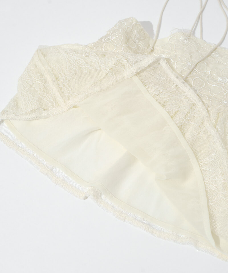 floral lace bustier～ﾌﾛｰﾗﾙﾚｰｽﾋﾞｽﾁｪ | flower／フラワー公式通販