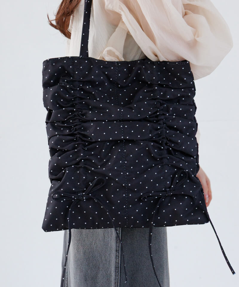 ribbon dot tote～ﾘﾎﾞﾝﾄﾞｯﾄﾄｰﾄ | flower／フラワー公式通販