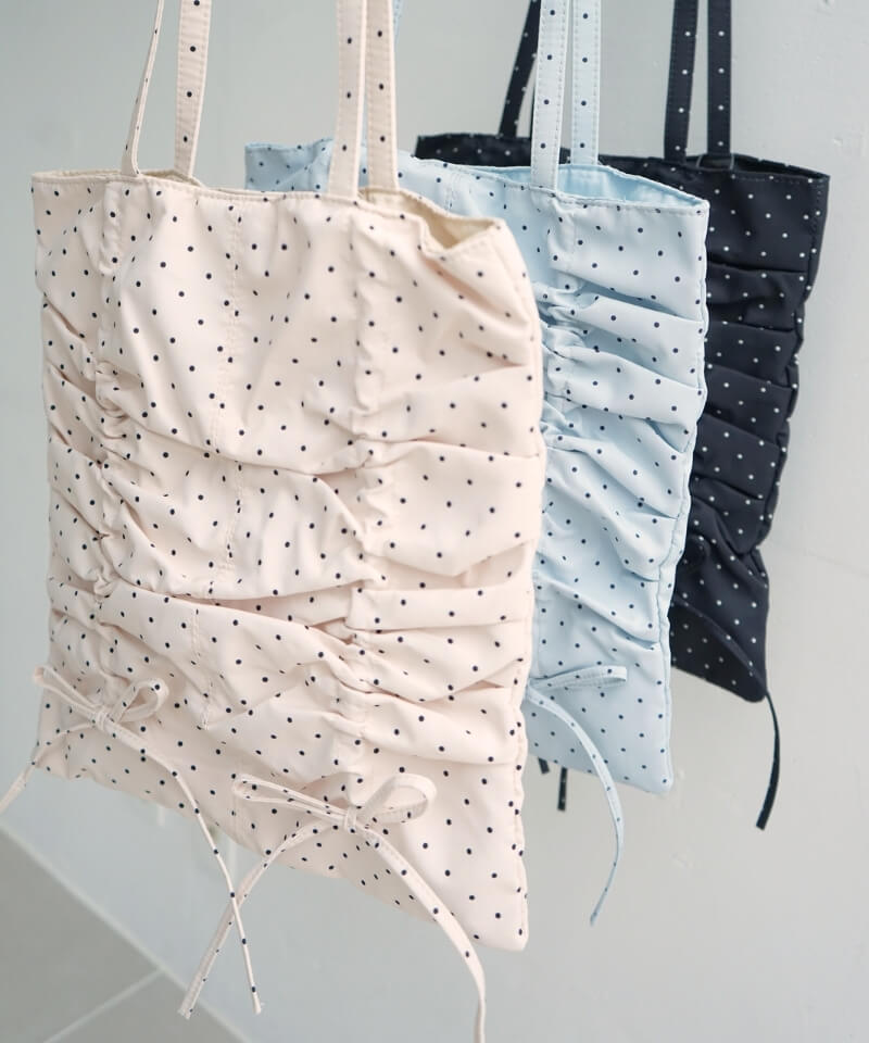 ribbon dot tote～ﾘﾎﾞﾝﾄﾞｯﾄﾄｰﾄ | flower／フラワー公式通販