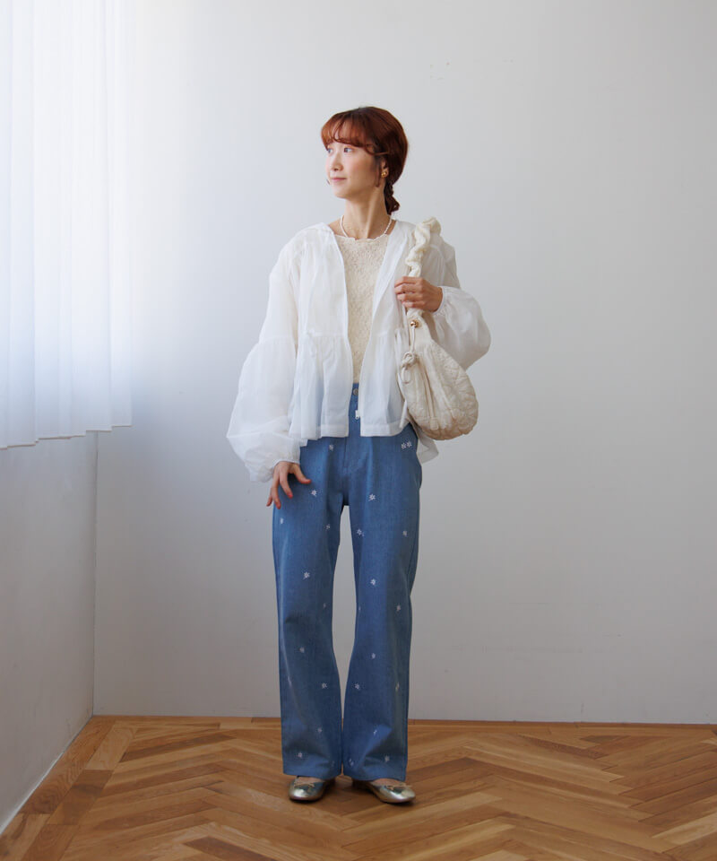 shabby lace top～ｼｬﾋﾞｰﾚｰｽﾄｯﾌﾟ | flower／フラワー公式通販