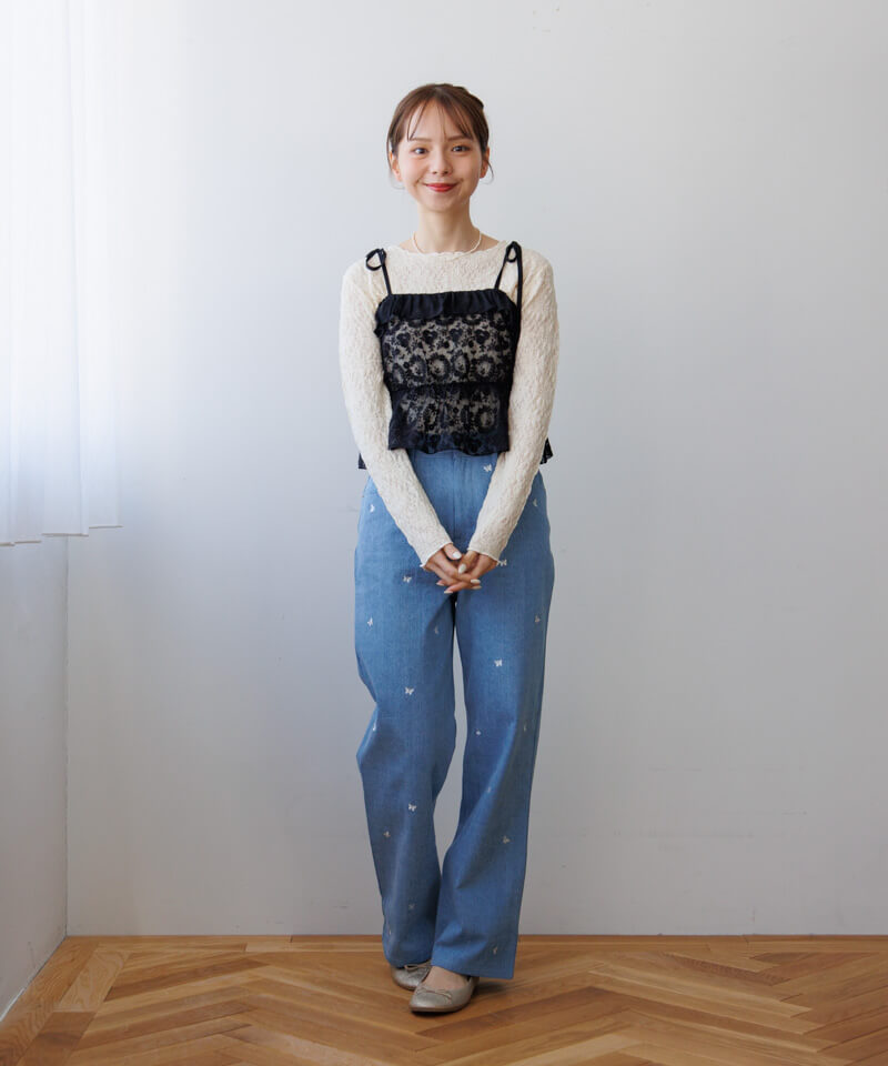 shabby lace top～ｼｬﾋﾞｰﾚｰｽﾄｯﾌﾟ | flower／フラワー公式通販