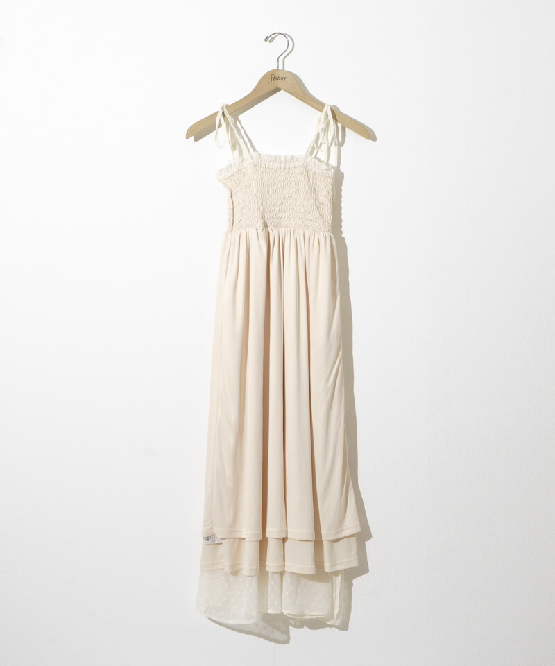 20%OFF】airy dot onepiece～ｴｱﾘｰﾄﾞｯﾄﾜﾝﾋﾟｰｽ | flower／フラワー公式通販