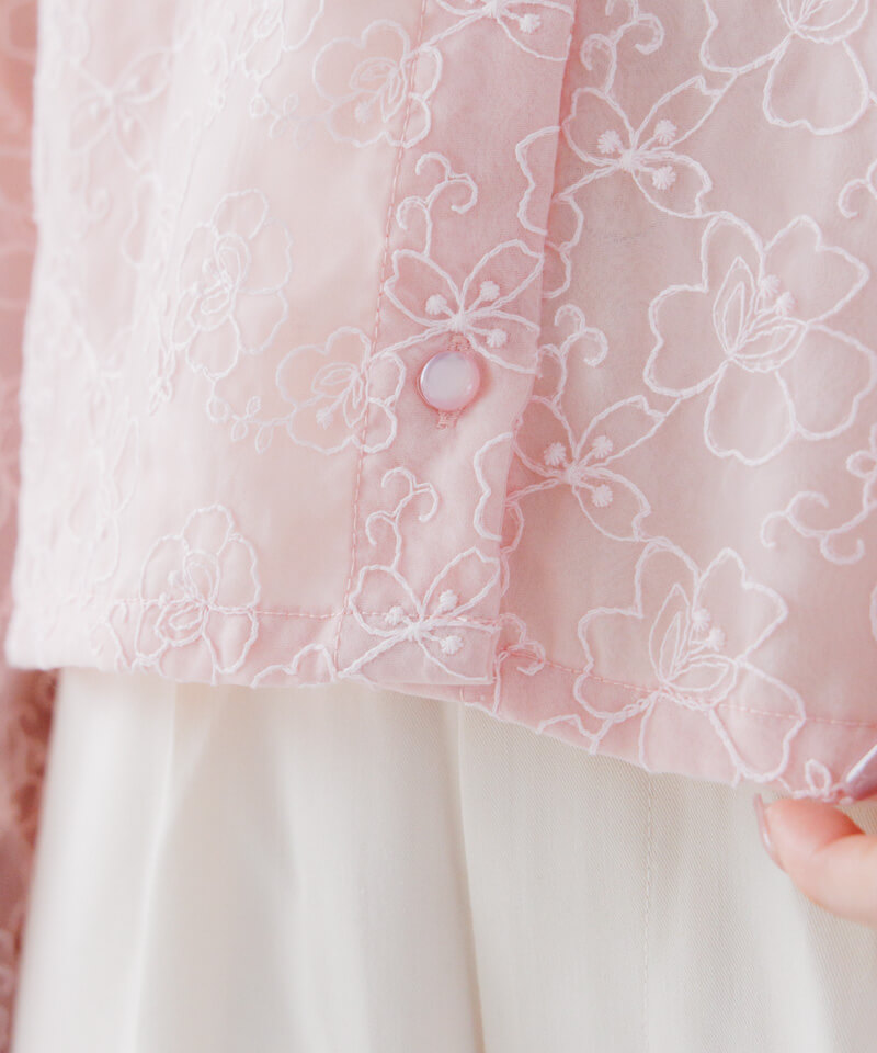 blossom lace blouse～ﾌﾞﾛｯｻﾑﾚｰｽﾌﾞﾗｳｽ | flower／フラワー公式通販