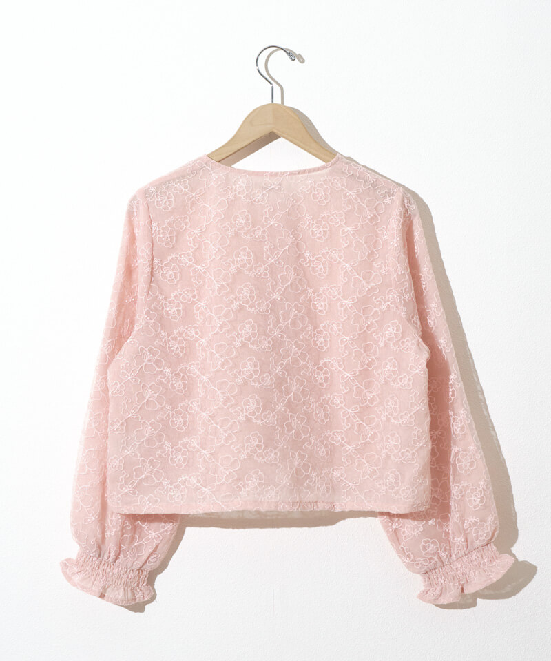 blossom lace blouse～ﾌﾞﾛｯｻﾑﾚｰｽﾌﾞﾗｳｽ | flower／フラワー公式通販