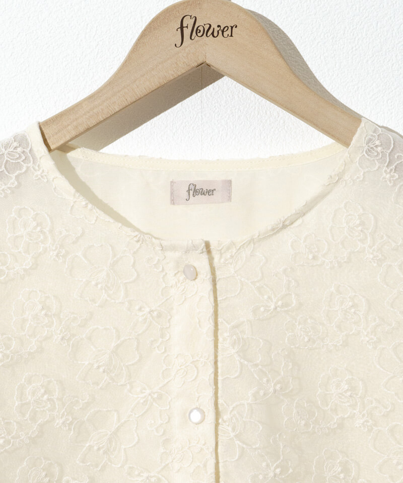 50%OFF】blossom lace blouse～ﾌﾞﾛｯｻﾑﾚｰｽﾌﾞﾗｳｽ | flower／フラワー公式通販