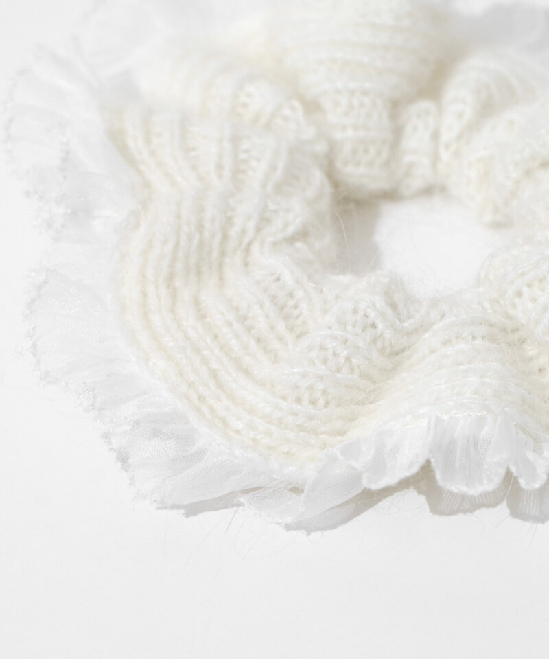 knit tulle chouchou～ﾆｯﾄﾁｭｰﾙｼｭｼｭ | flower／フラワー公式通販