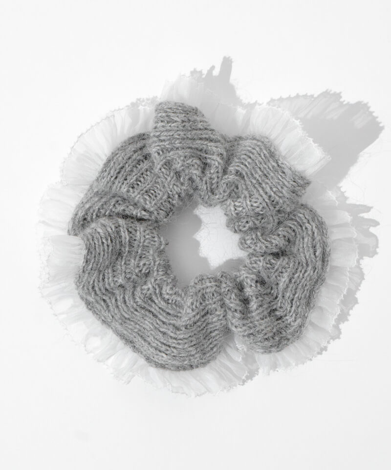 knit tulle chouchou～ﾆｯﾄﾁｭｰﾙｼｭｼｭ | flower／フラワー公式通販