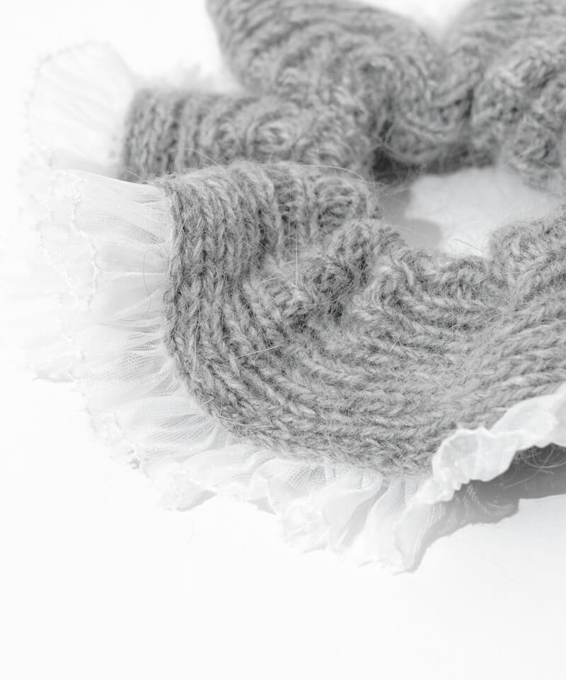 knit tulle chouchou～ﾆｯﾄﾁｭｰﾙｼｭｼｭ | flower／フラワー公式通販