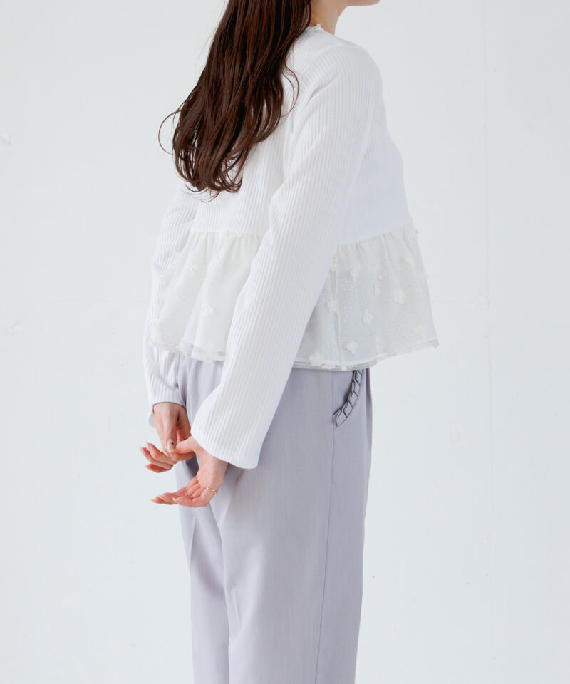 20%OFF】hopeful bloom top～ﾎｰﾌﾟﾌﾙﾌﾞﾙｰﾑﾄｯﾌﾟ | flower／フラワー公式通販