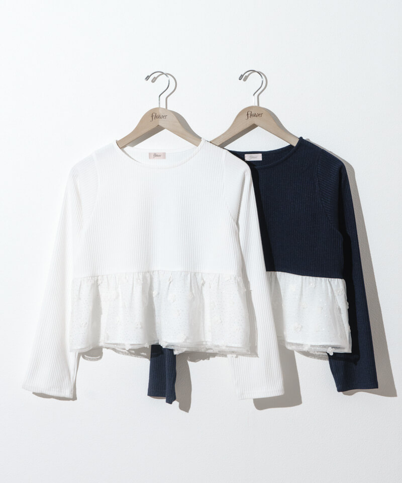 20%OFF】hopeful bloom top～ﾎｰﾌﾟﾌﾙﾌﾞﾙｰﾑﾄｯﾌﾟ | flower／フラワー公式通販