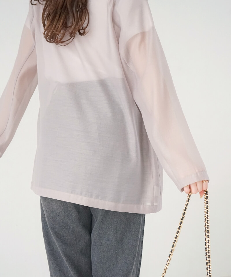 sheer tailored jacket～ｼｱｰﾃｰﾗｰﾄﾞｼﾞｬｹｯﾄ | flower／フラワー公式通販