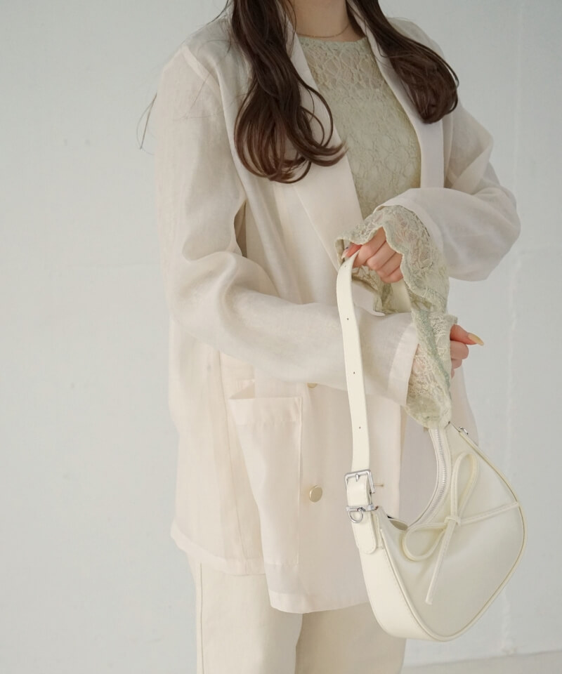 sheer tailored jacket～ｼｱｰﾃｰﾗｰﾄﾞｼﾞｬｹｯﾄ | flower／フラワー公式通販