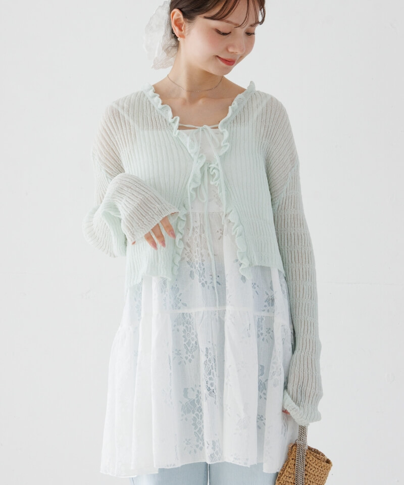 flowering lace bustier～ﾌﾗﾜｰﾘﾝｸﾞﾚｰｽﾋﾞｽﾁｪ | flower／フラワー公式通販