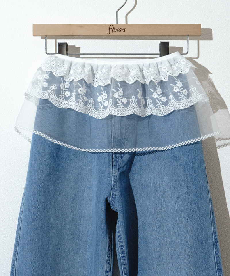 petite wrap skirt～ﾌﾟﾁﾗｯﾌﾟｽｶｰﾄ | flower／フラワー公式通販