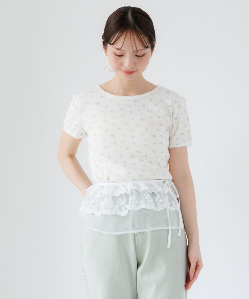 petite wrap skirt～ﾌﾟﾁﾗｯﾌﾟｽｶｰﾄ | flower／フラワー公式通販