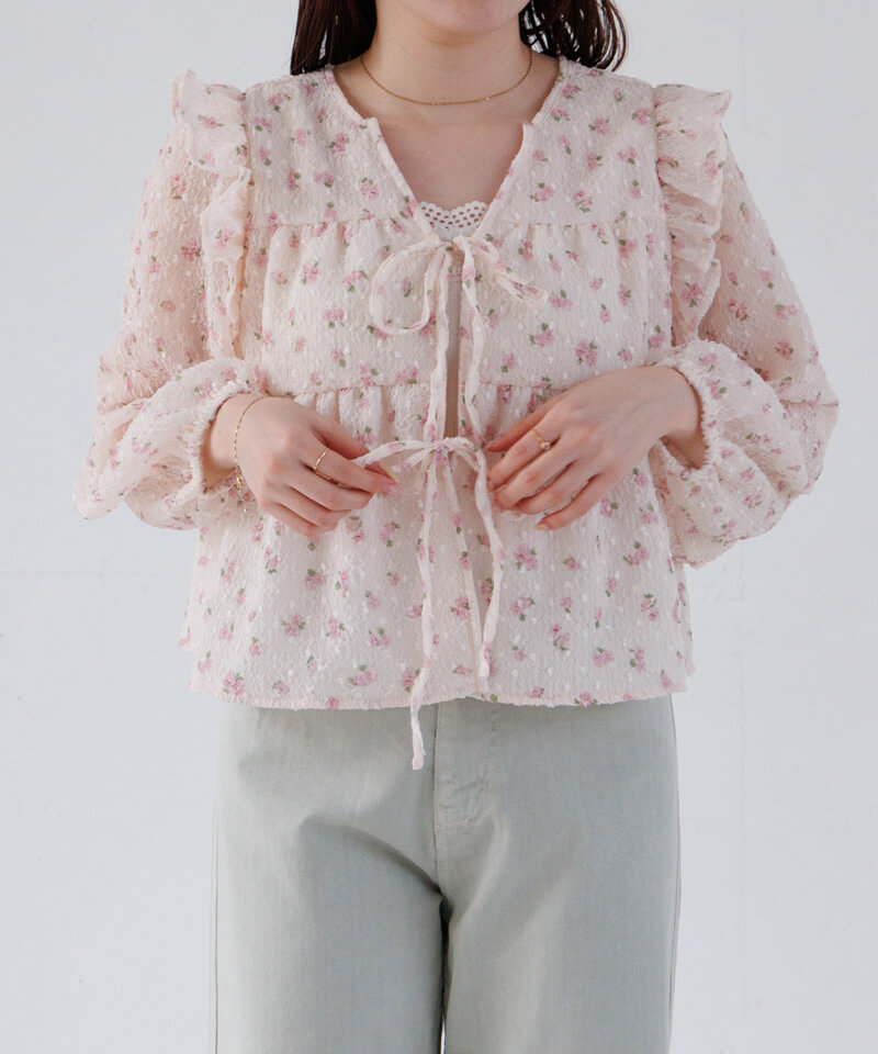 happiness bloom blouse～ﾊﾋﾟﾈｽﾌﾞﾙｰﾑﾌﾞﾗｳｽ | flower／フラワー公式通販
