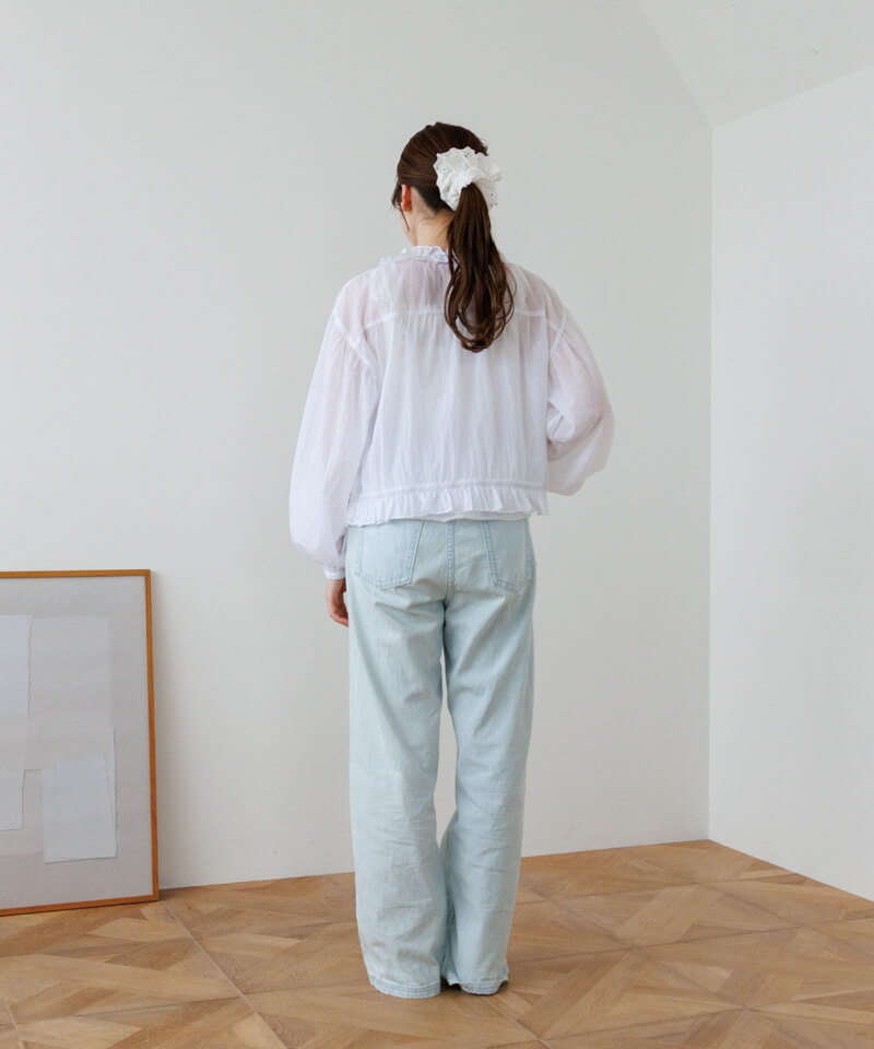 50%OFF】gather pocket jacket～ｷﾞｬｻﾞｰﾎﾟｹｯﾄｼﾞｬｹｯﾄ | flower／フラワー